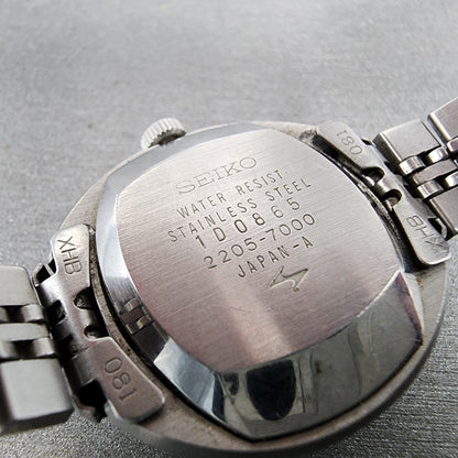 VTG Seiko Automatic Watch Women 27mm Blue Dial Steel Daydate 22057000 PARTS10