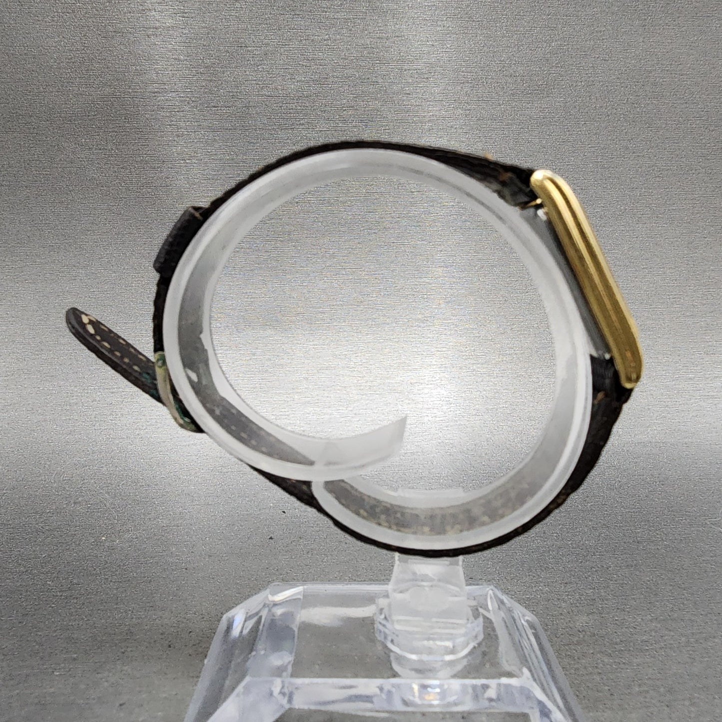 Seiko Tank Watch Women 20mm Champagne Dial Gold Tone 14005790 New Battery8