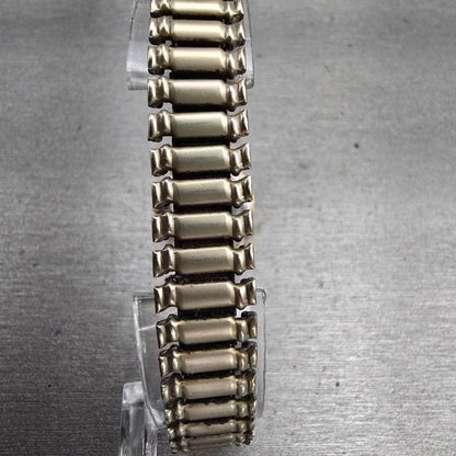 Seiko Watch Women 20mm Gold Dial Gold Tone Round 1N01-0E19 New Battery Vintage d7