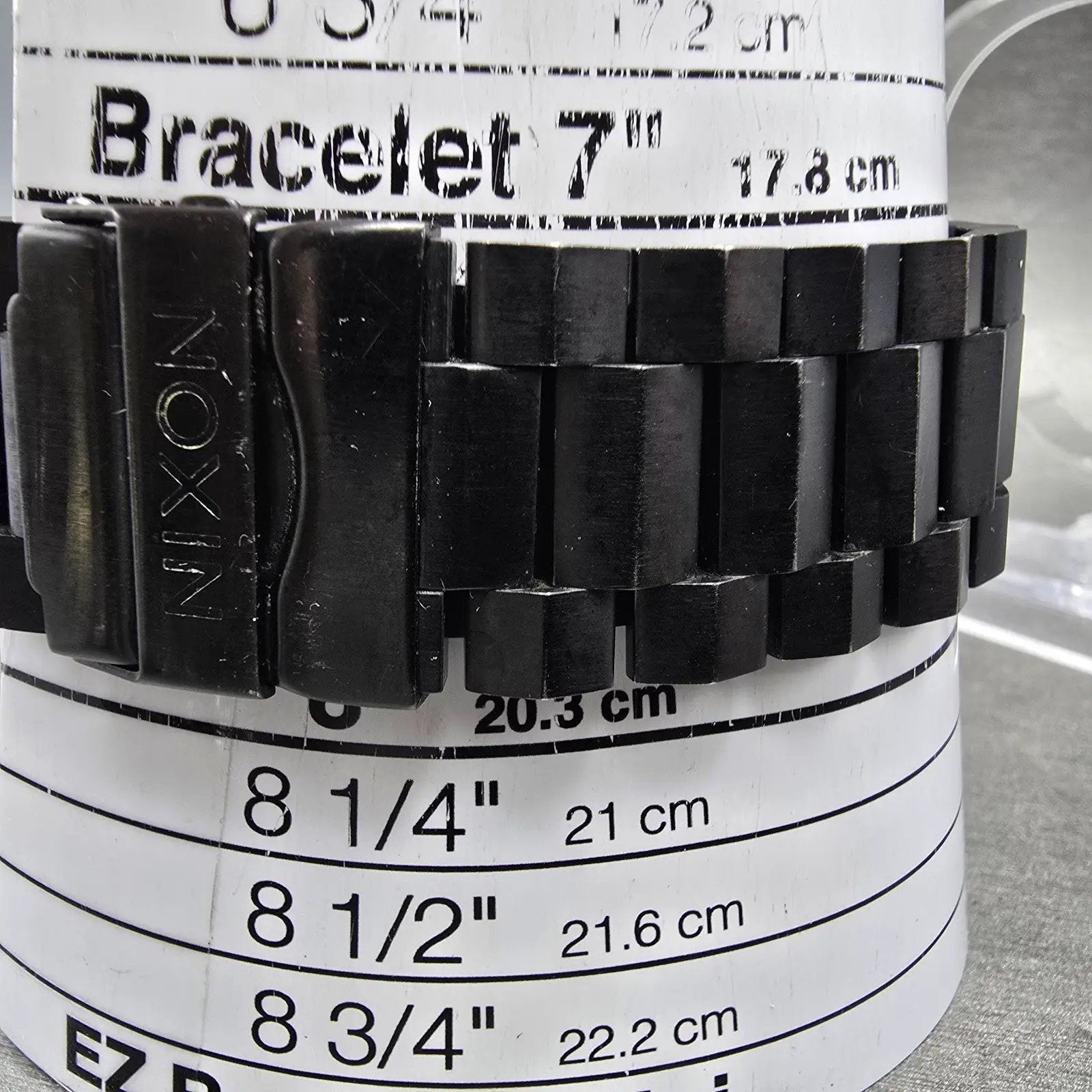 Nixon The Corporal Watch Men 48mm Black Dial Black Tone Round Bracelet new BattP10
