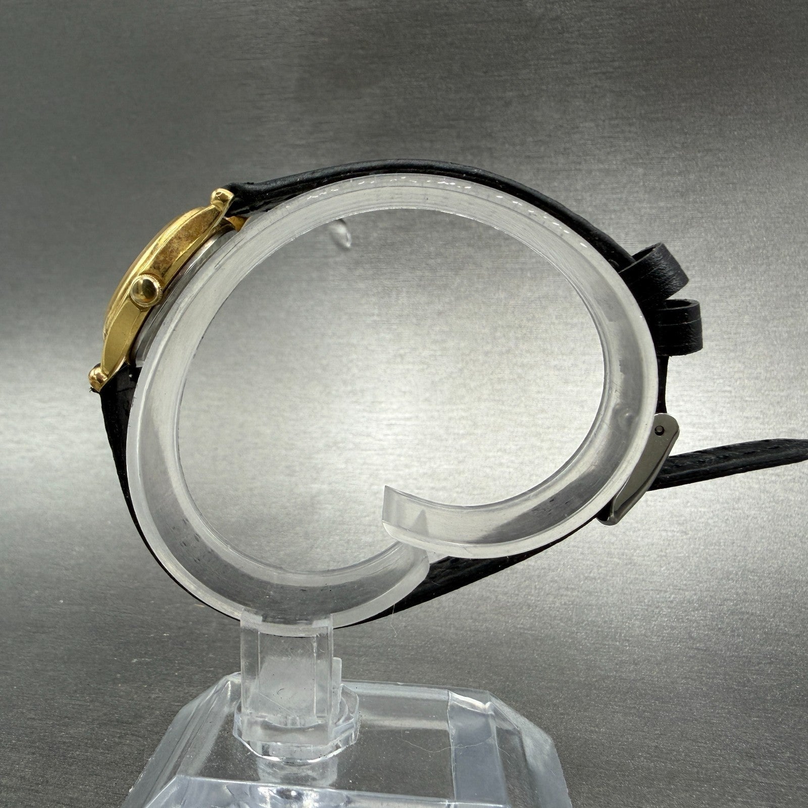 Seiko Alba Watch Women 19mm Silver Dial Gold Tone Oval V233-5890 New Battery7