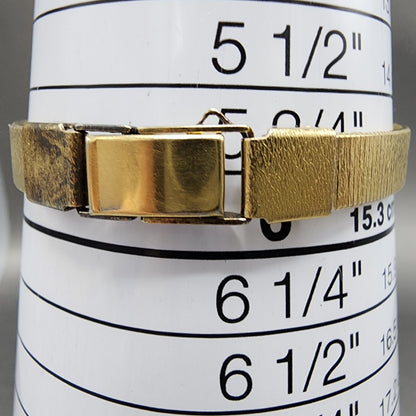 Seiko Watch Women 17mm Gold Dial Gold Gold Rectangle Manual Wind Runs 1100551910