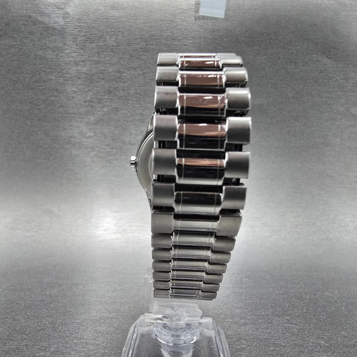 Timex South Street Watch Men 36mm Blue Dial Silver Tone Daydate T2M933 New Battj7