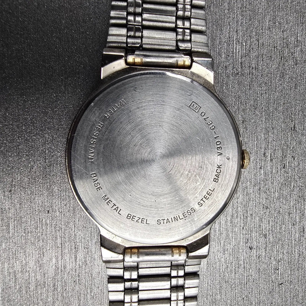 Lorus Mickey Mouse Watch Women 30mm Champagne Dial Two Tone V301-6E70 New Batt10