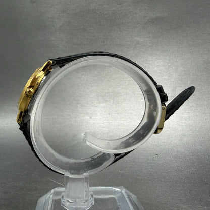 Seiko Spirit Watch Women 24mm White Dial Gold Tone Round 1F21-0H70 New Battery 46