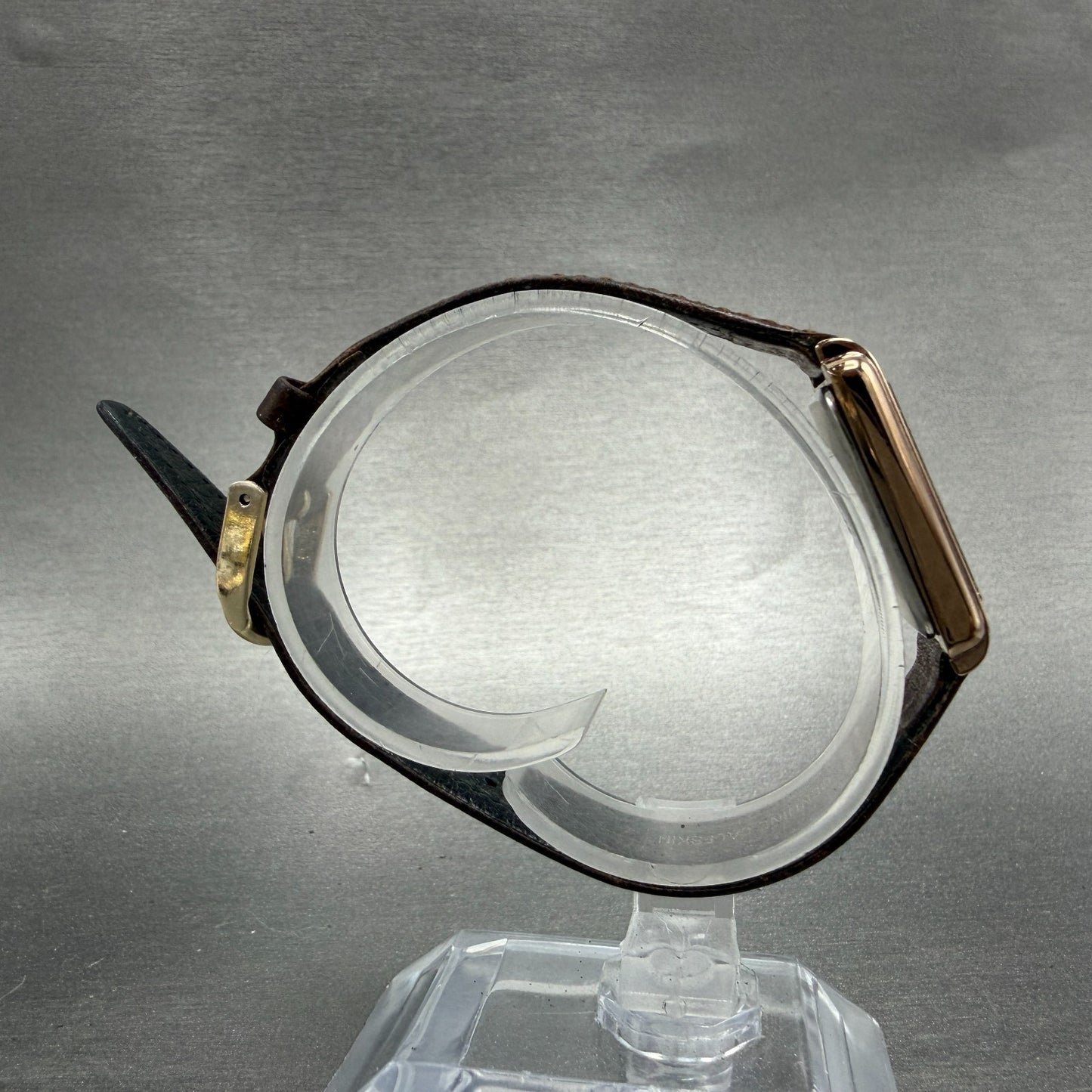 Seiko Tank Watch Women 20mm Champagne Dial Gold Tone 2Y01-5B09 New Battery VTG8
