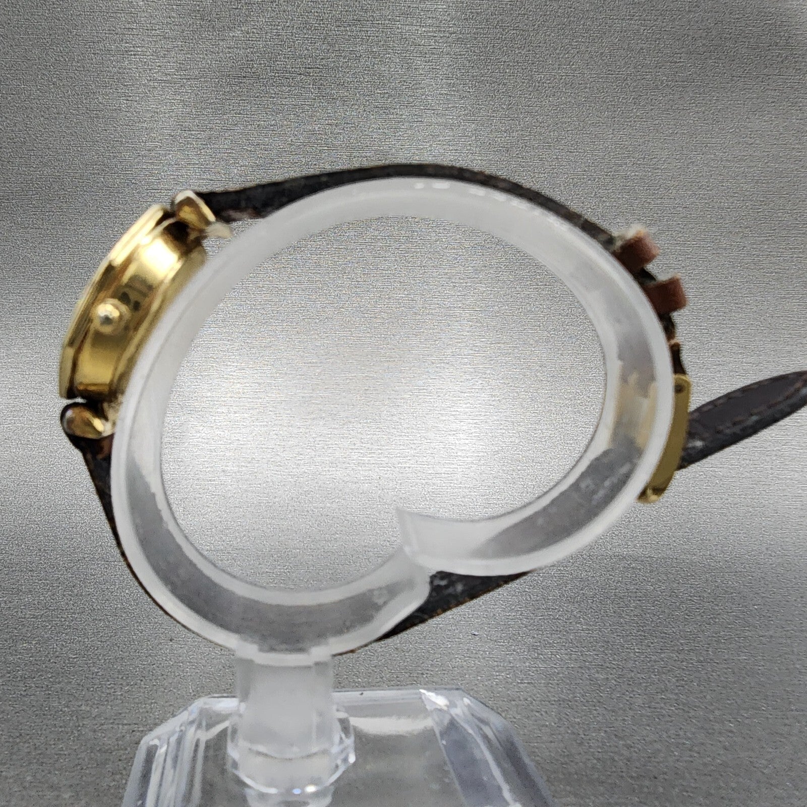 Seiko Watch Women 24mm White Dial Gold Tone Octagon 160150 New Battery6