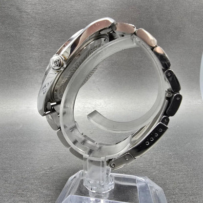 Invicta Watch Men 45mm Silver Dial Silver Tone Daydate Round 5785 PARTS7