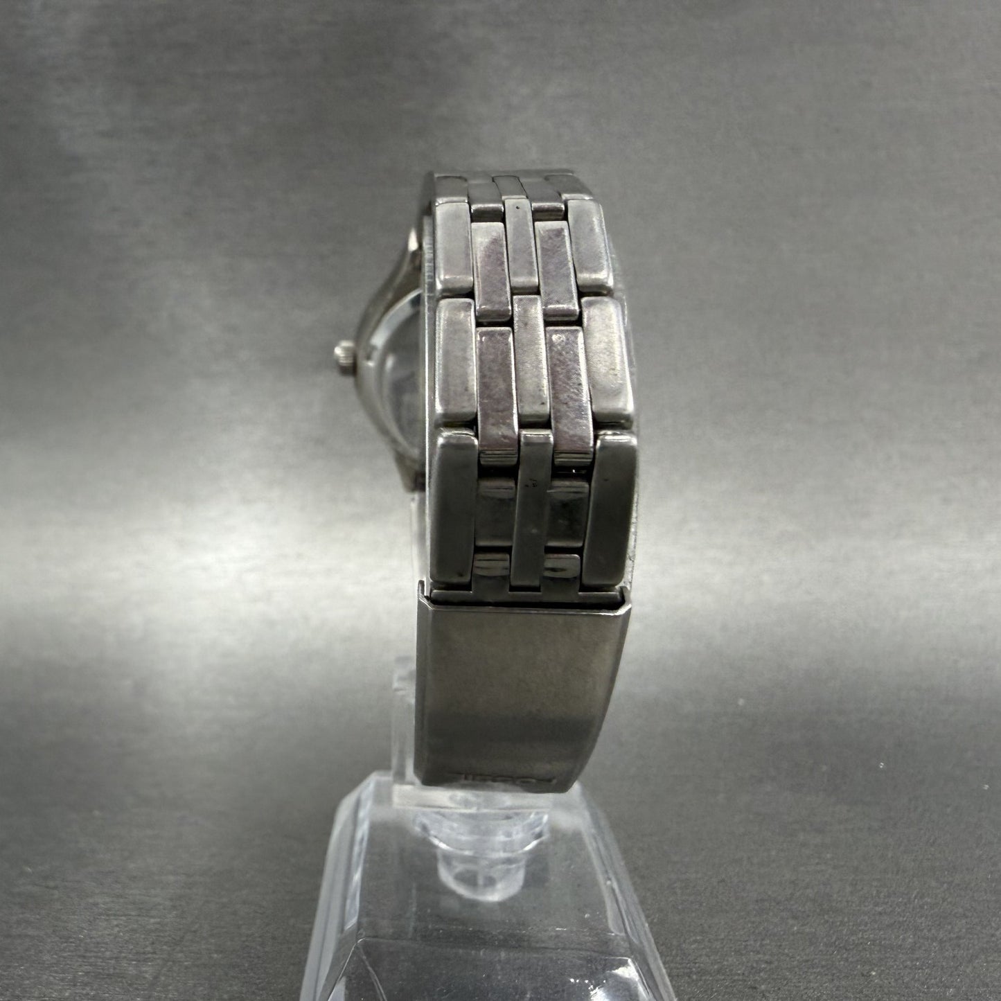 Fossil Big Tic Watch Women 31mm Black Dial Steel Round JR-7873 New Battery7