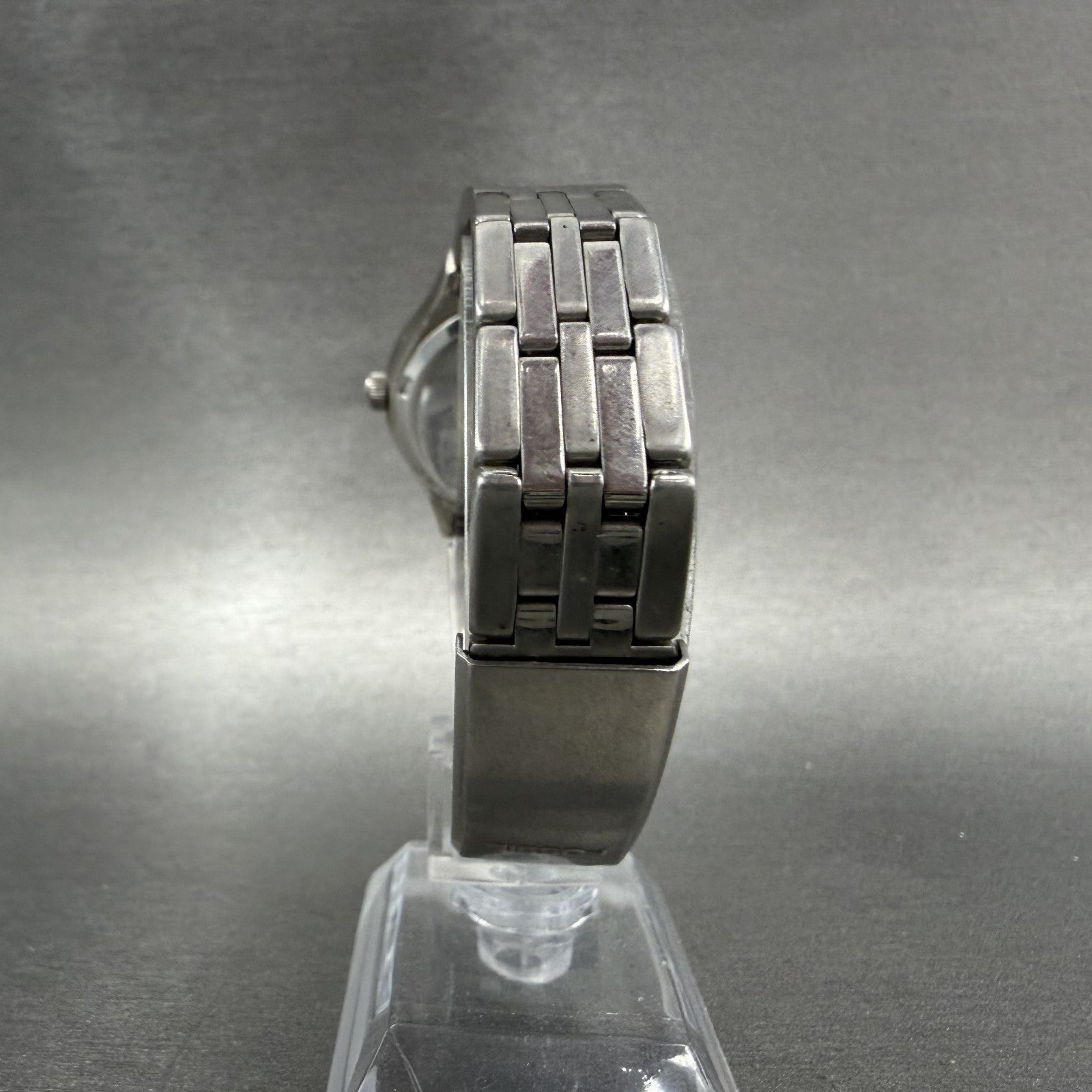Fossil Big Tic Watch Women 31mm Black Dial Steel Round JR-7873 New Battery7