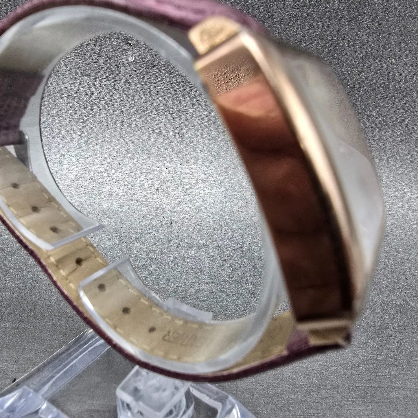 Invicta Angel Watch Women 33mm Silver Dial Rose Gold Tone 16052 New Battery3