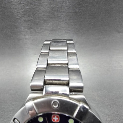 Wenger Swiss Military SeaForce Dive Watch Men 40mm Blue Dial Steel 79178 PARTS5