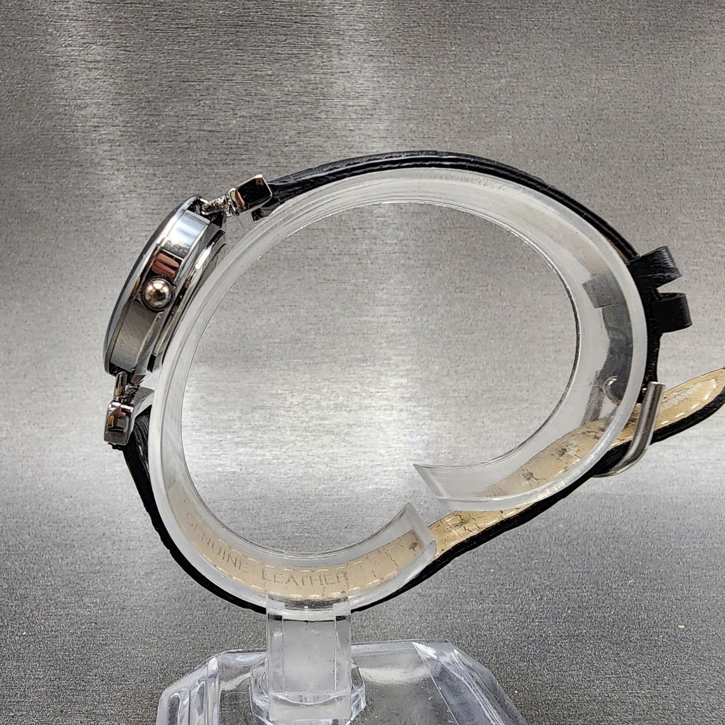 Georges Memmi Watch Women MOP Dial Silver Tone Round Swap Bezel New Battery8