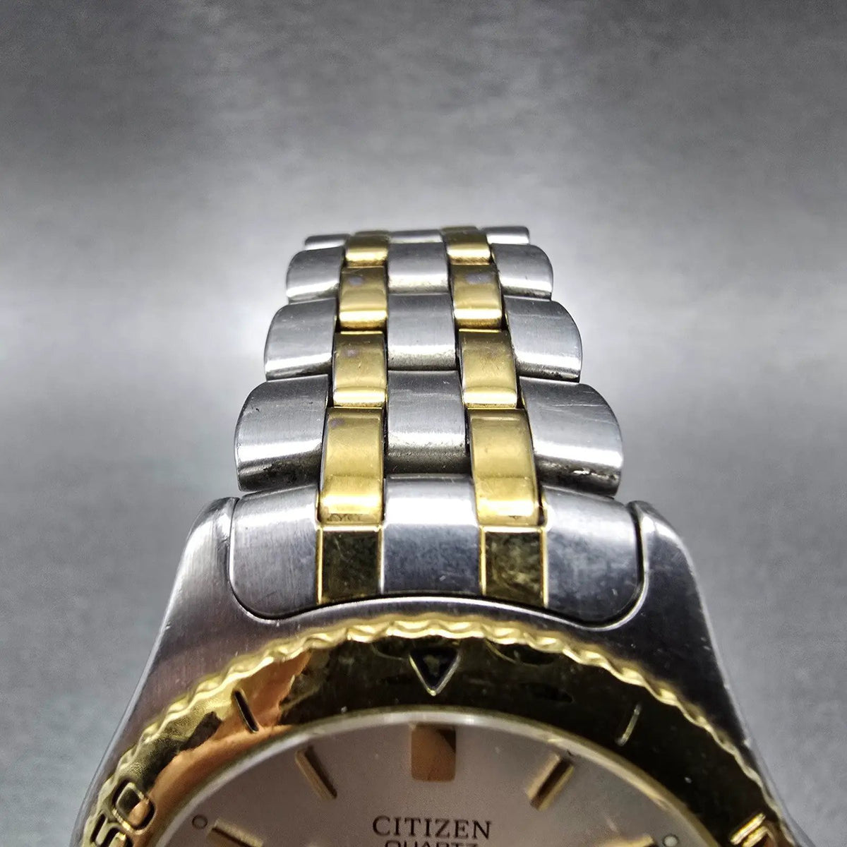Citizen Watch Men 36mm Silver Dial Two Tone Daydate 5500-K06461 PARTS5