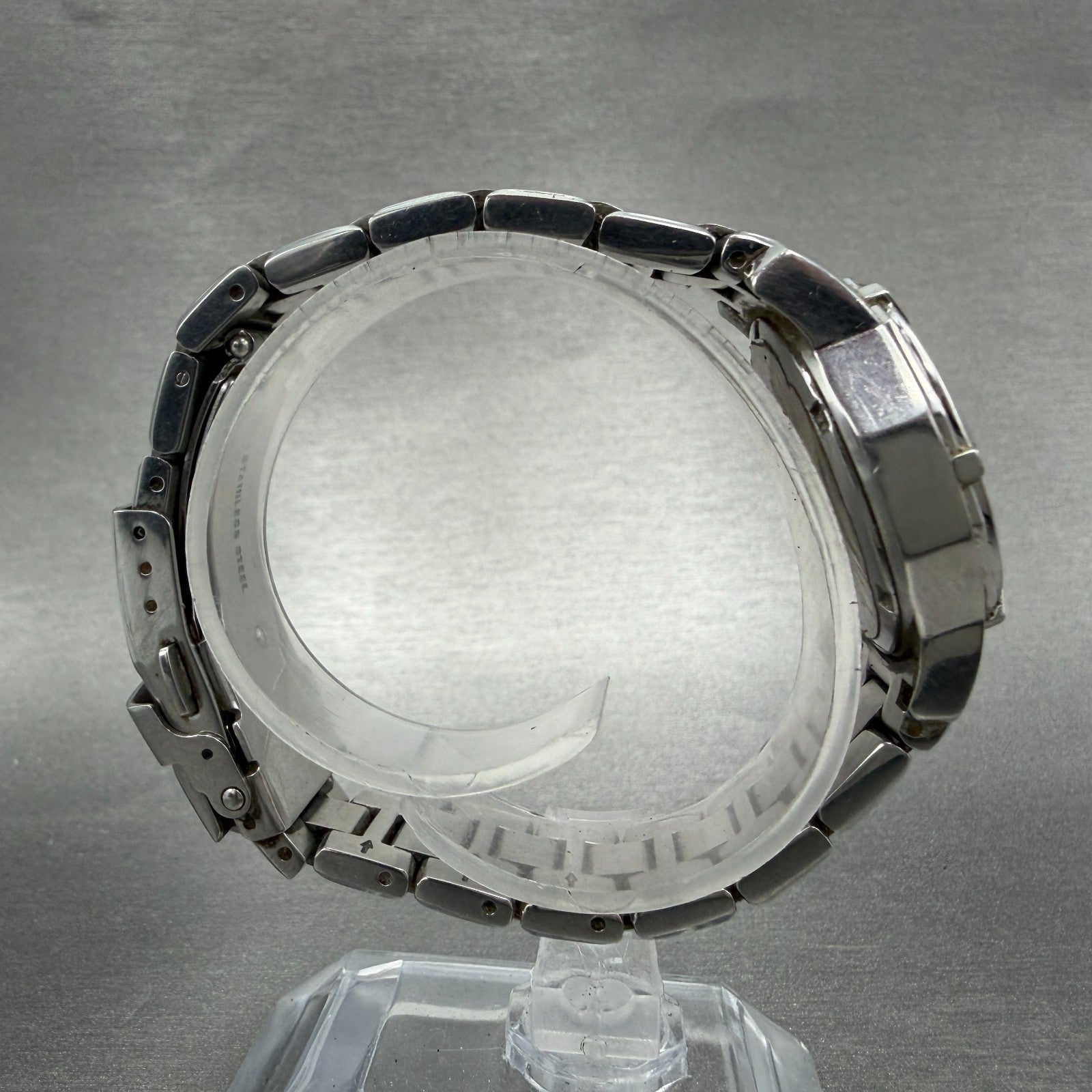 Bulova Marine Star Watch Women 30mm MOP Dial Steel Small Seconds 96P001 NewBatt8