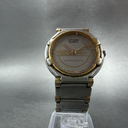 Citizen Corvette Watch Unisex 31mm Gray Dial Two Tone Round 6030-S05111 PARTS6