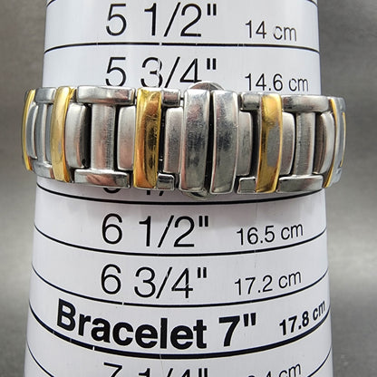 Maurice Lacroix Miros Watch Women 24mm Silver Dial Two Tone Round New Battery