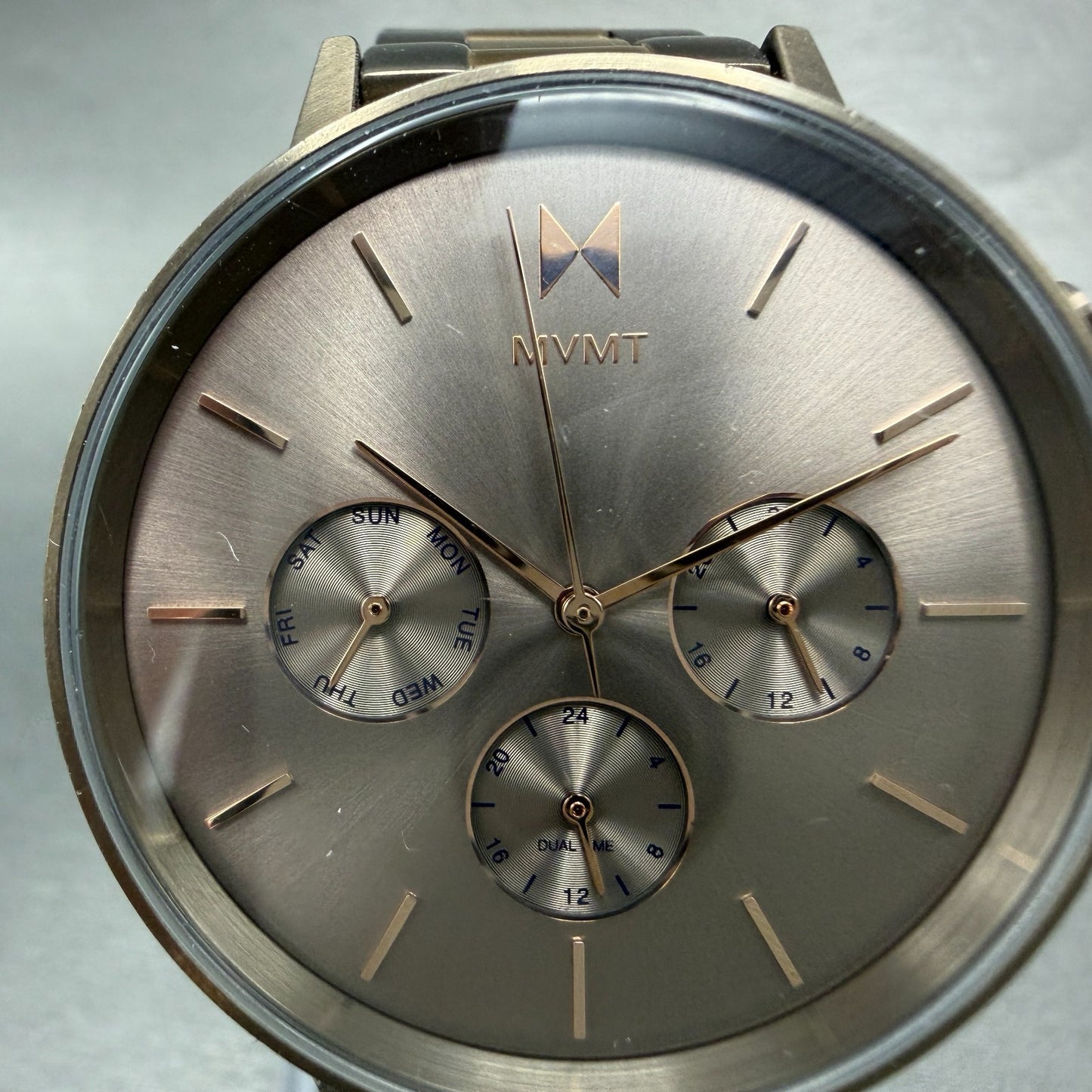 MVMT Nova Orion Watch Women 38mm Brown Dial Brown Tone Day Round New Battery1