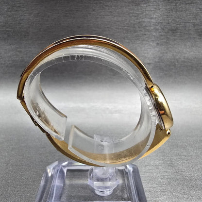 Seiko Alba Watch Women 19mm White Dial Gold Tone Round V232-0230 New Battery8
