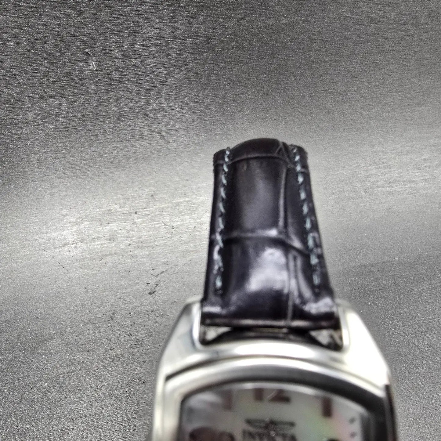 Invicta Lupha Watch Women 29mm MOP Dial Silver Tone Rectangle 0441 New Battery4