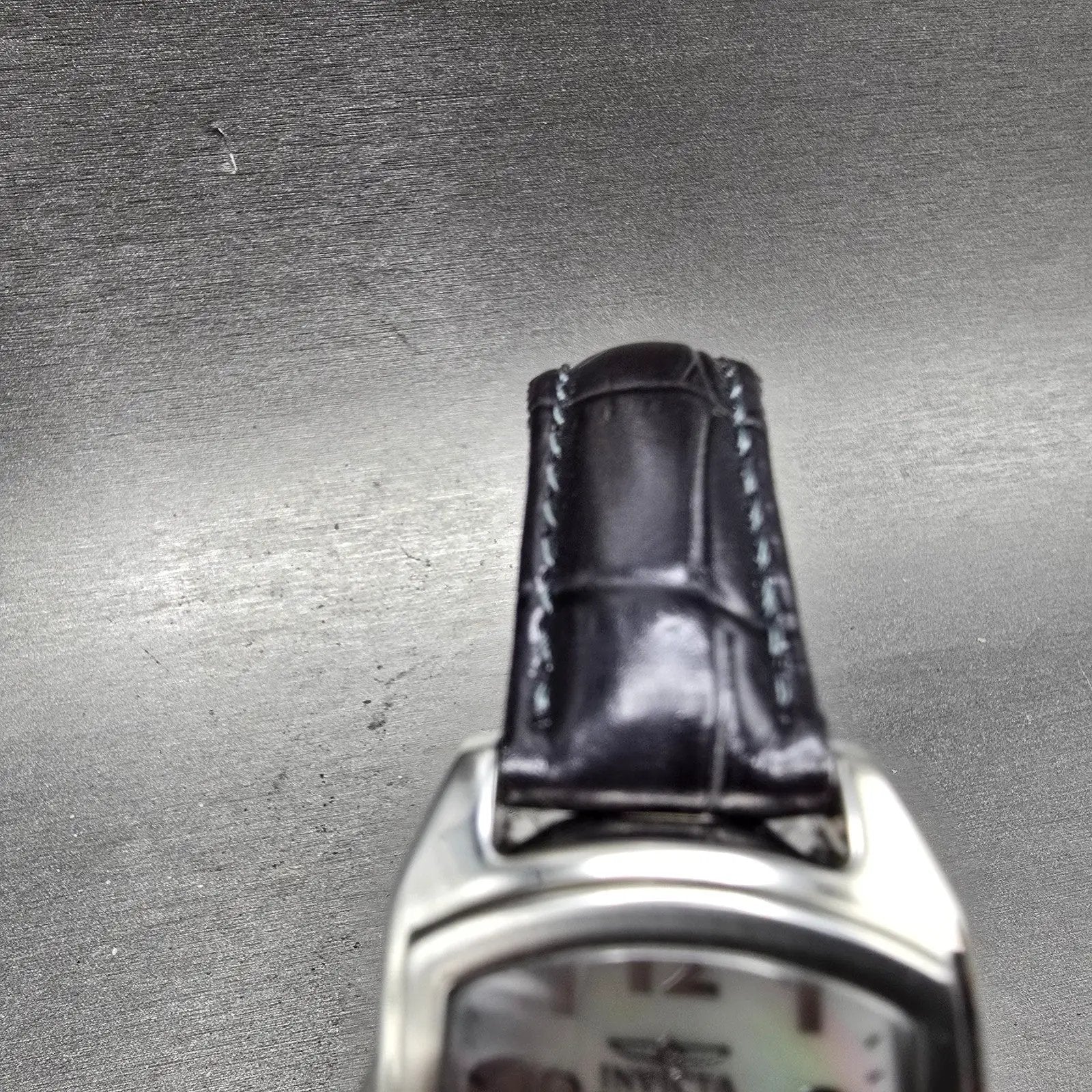 Invicta Lupha Watch Women 29mm MOP Dial Silver Tone Rectangle 0441 New Battery4
