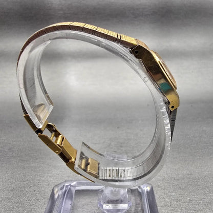 Citizen Watch Women 16mm Champagne Dial Gold Tone Oval 3220-949633 New Battery8