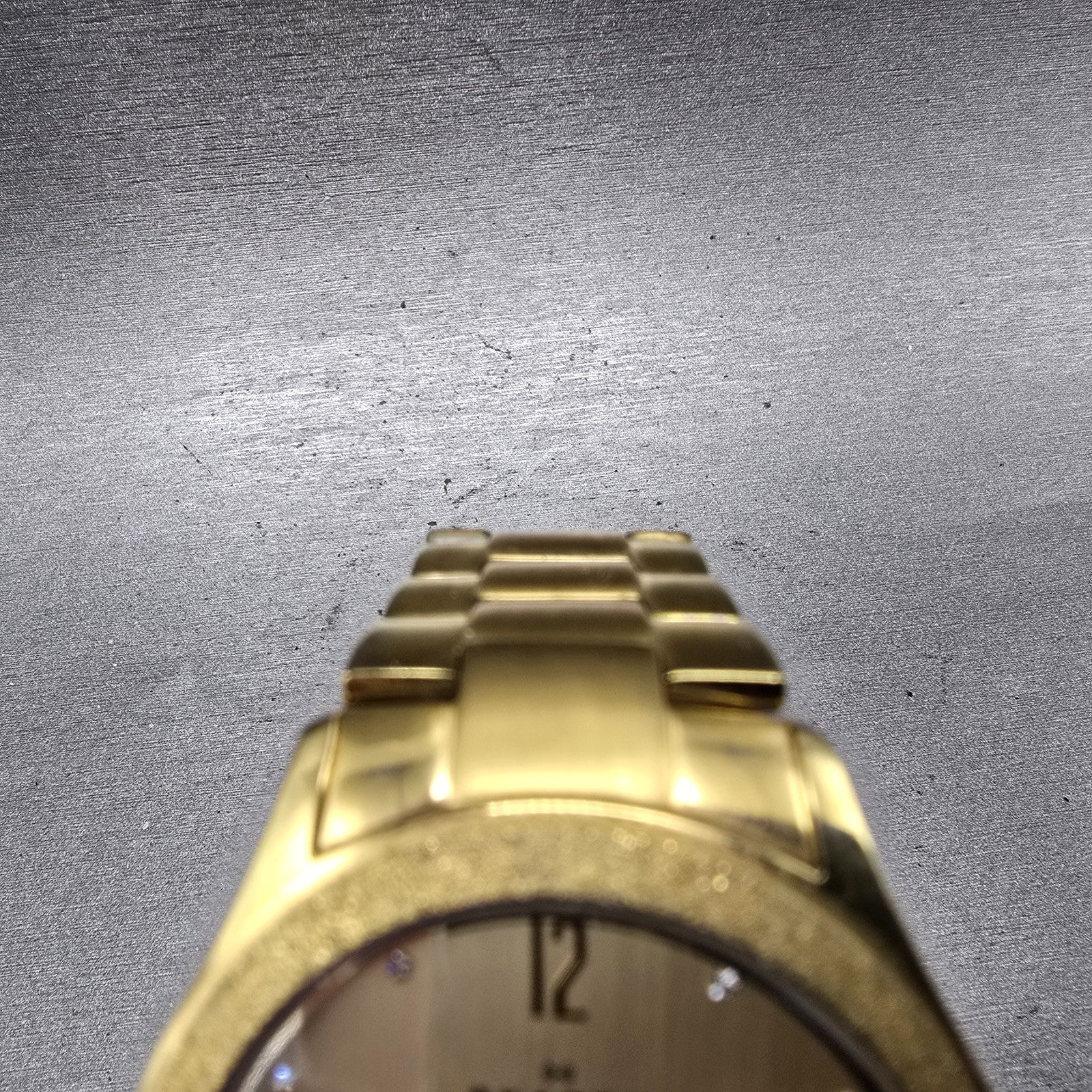 Skagen Watch Men 38mm Champagne Dial Gold Tone Round SKW2094 New Battery4