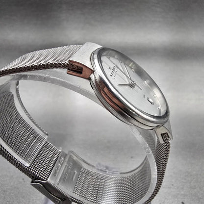 Skagen Ancher Watch Women 26mm Silver Dial Silver Tone Date 0355SSSC New Battery3