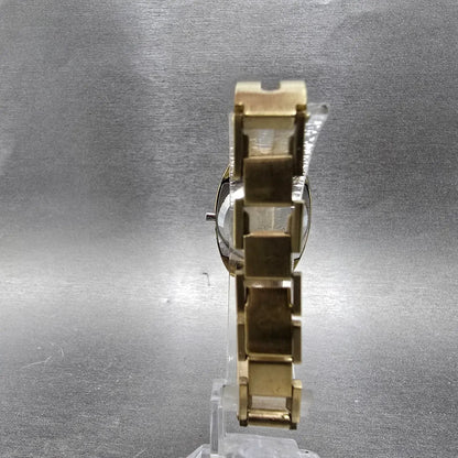 Seiko Automatic Watch Women 23mm Gold Dial Gold Plated  2706-3019 PARTS VTG8
