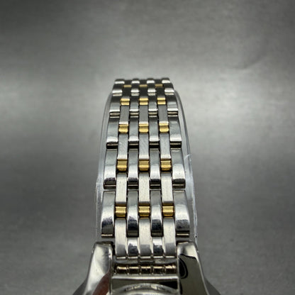 Seiko Watch Women 25mm Black Dial Two Tone Round V701-2H40 New Battery Vintage4