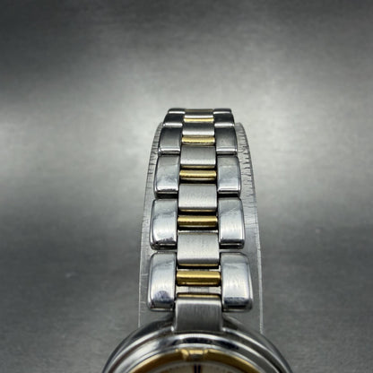 Seiko Lucent Watch Women 23mm Cream Dial Two Tone Round 4N21-0760 New Battery4