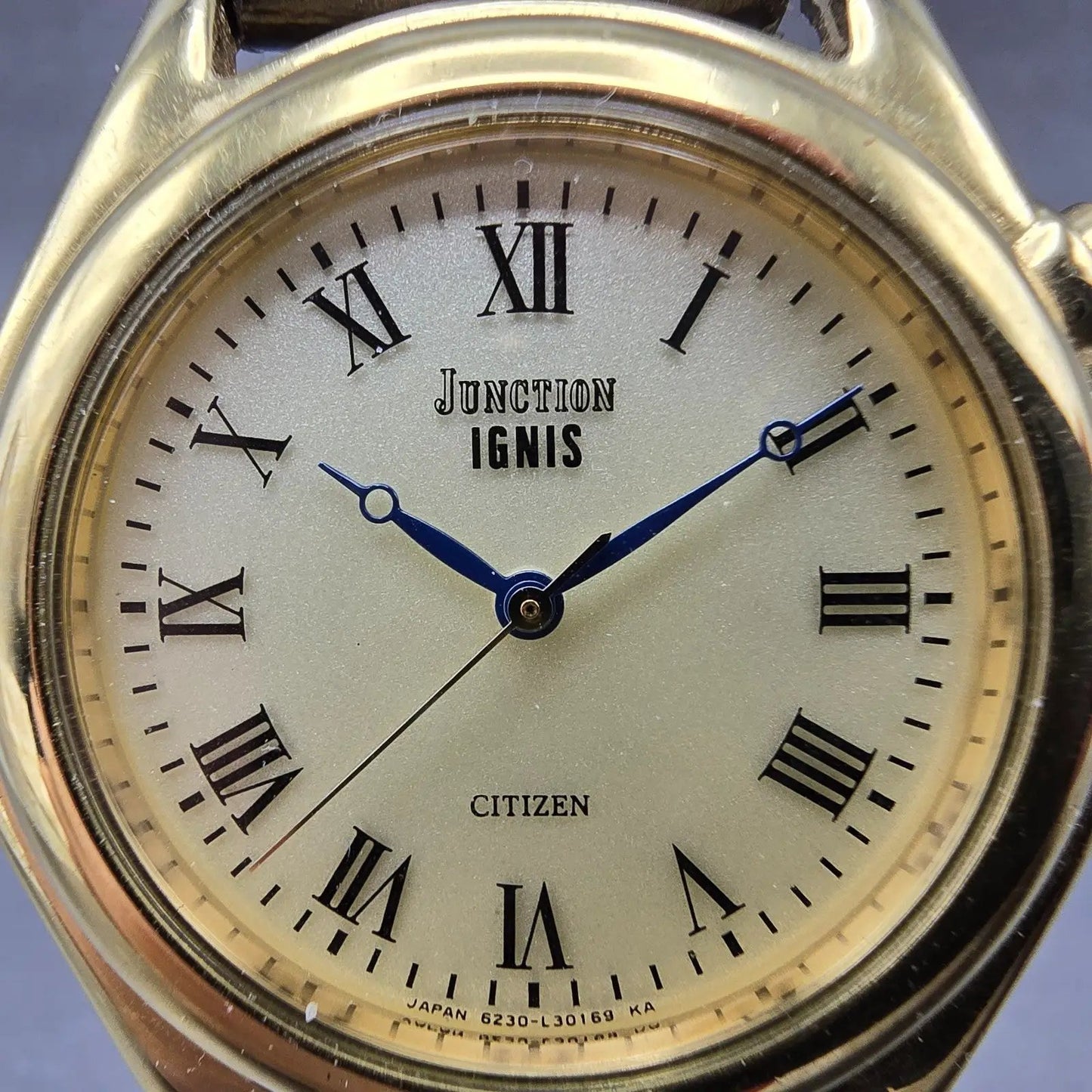 Citizen Junction Watch Men 35mm Champagne Dial Gold Tone READ!!!!!!! New Battery1