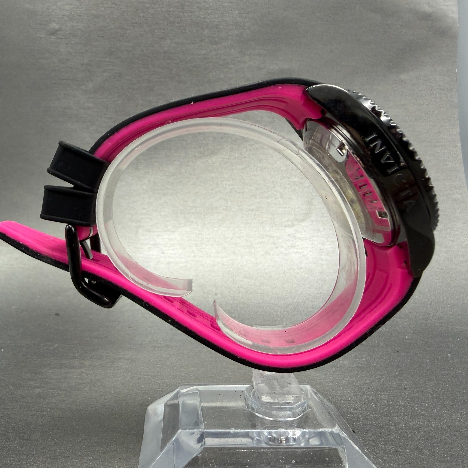 Invicta Midnight Angel Dive Watch Women 40mm MOP Dial Black Tone Date 23684 Runs8
