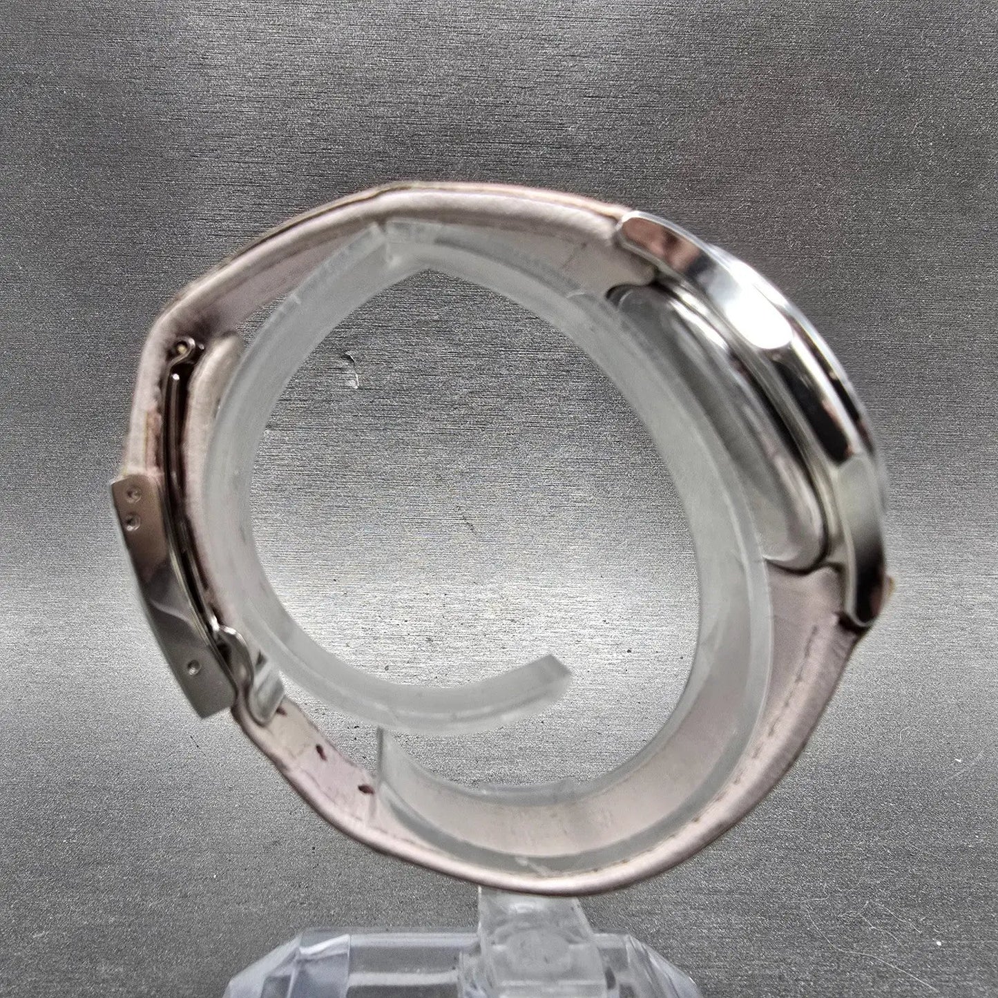 Seiko Lukia Chronograph Watch Women 35mm MOP Dial Steel Date 7T92-0BV0 New Batt9