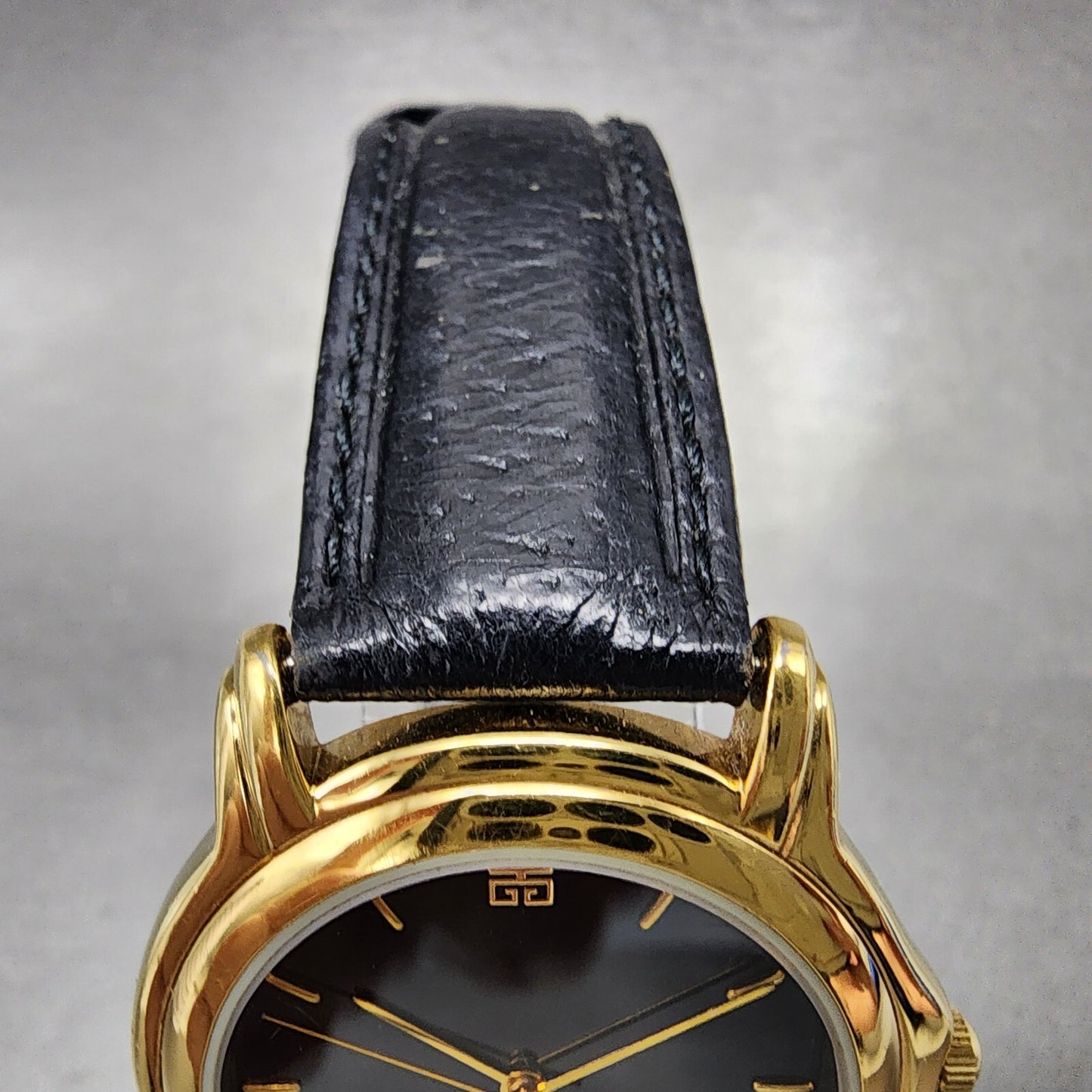 Givenchy Watch Men 34mm Black Dial Gold Tone Round GIV6344MYS PARTS5