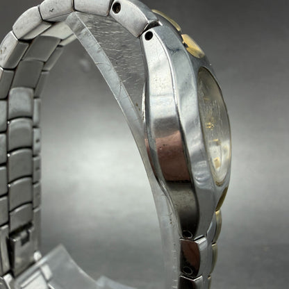 Bulova Watch Women 23mm Silver Dial Two Tone Round 98T84 New Battery3