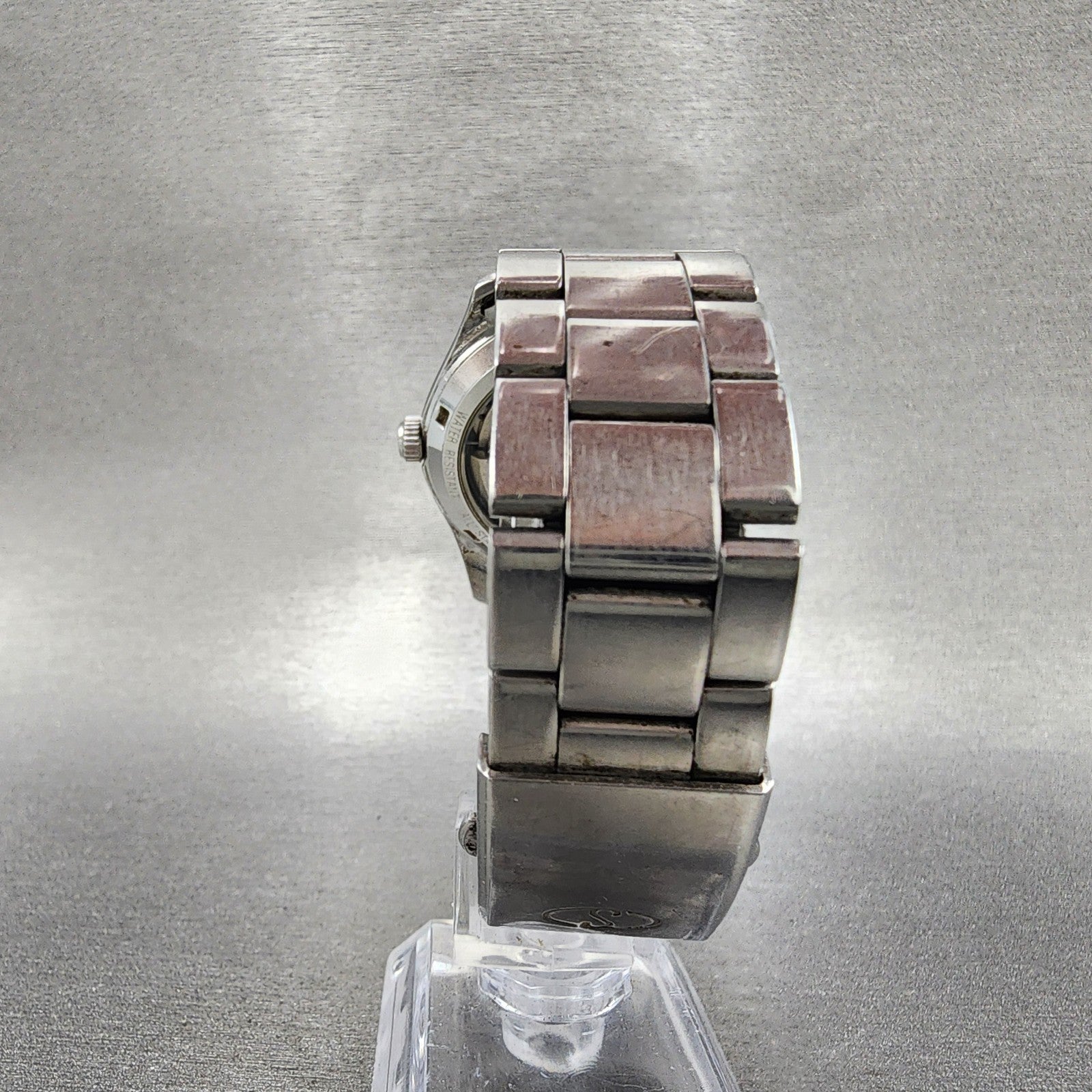 Orient Star Watch Men 38mm Blue Dial Steel Date Automatic Round Runs ER0MC07