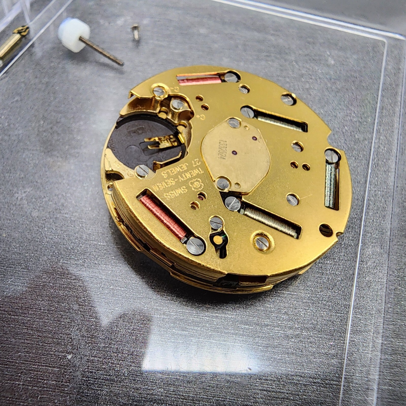 ETA 251.233 Chronograph watch movement White Date wheel Swiss Made PARTS4
