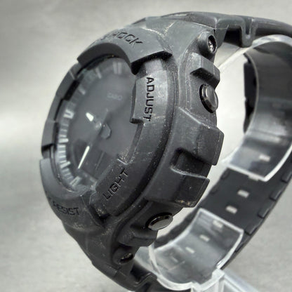 Casio G-Shock G-100BB Watch Men 48mm Analog Digital Black Tone Octagon New Batt2