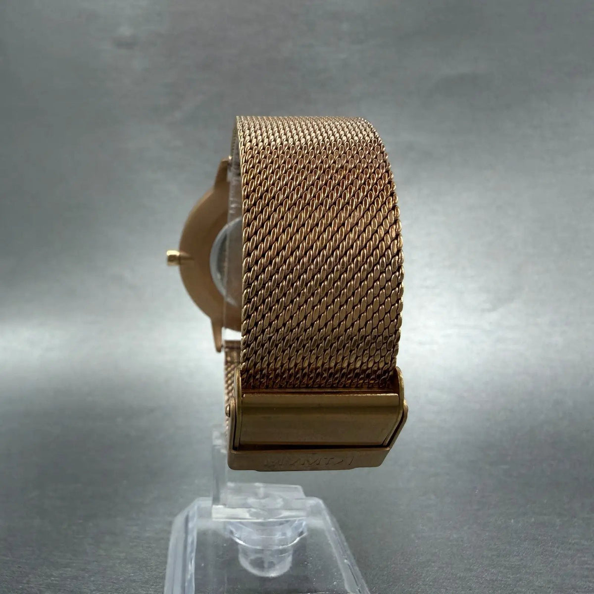 MVMT Boulevard Watch Women 38mm MOP Dial Rose Gold Tone Mesh Band New Battery P7