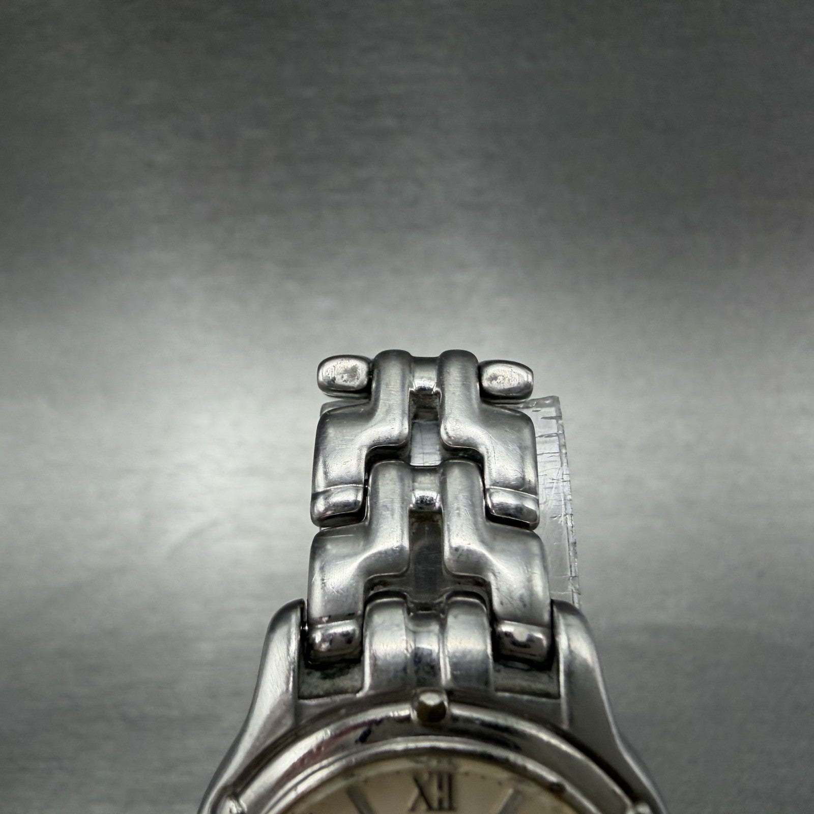 Seiko Watch Women 26mm Cream Dial Silver Tone Date Round 7N82-0599 New Battery Y4