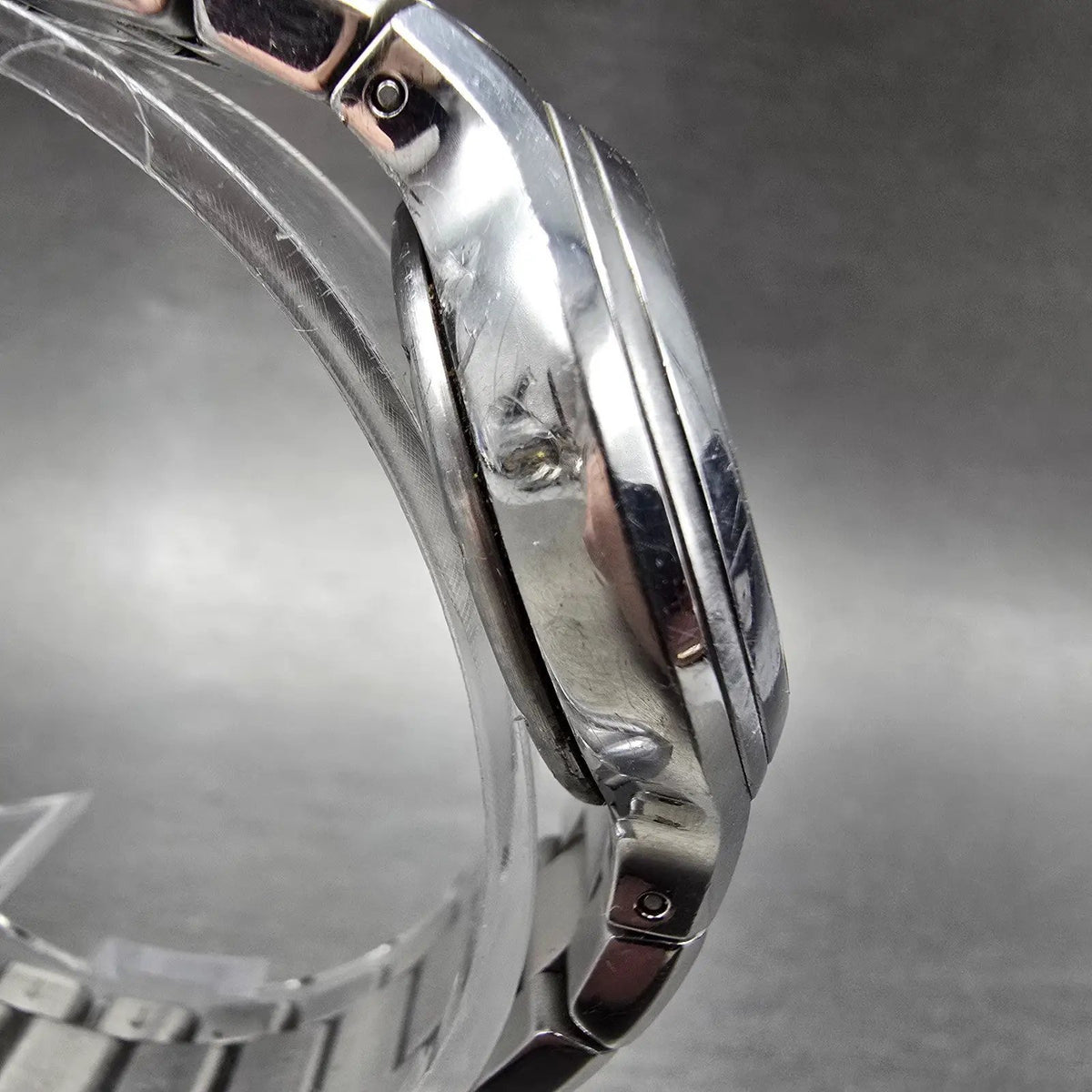 Movado Series 800 Watch Women 29mm MOP Dial Steel Date Diamonds New battery3