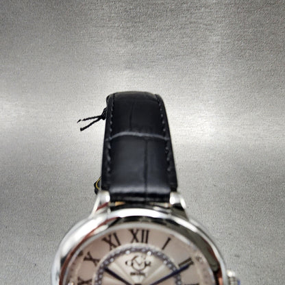 Gevril GV2 Rome Watch Women 36mm White Dial Stainless Steel Diamond Accent4