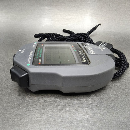 Seiko SVAY006 Stopwatch Digital Gray Tone S1234000 New Battery W/Case5