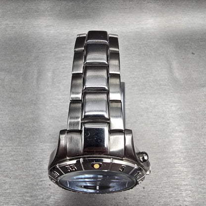 Fossil Speedway Watch Men 41mm Blue Dial Silver Tone Chrono Date Ch-2332 New Bat4