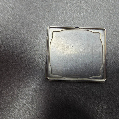 Seiko Tank Watch Men 26mm Black Dial Gold Tone Rectangle 7430-5160 PARTS12