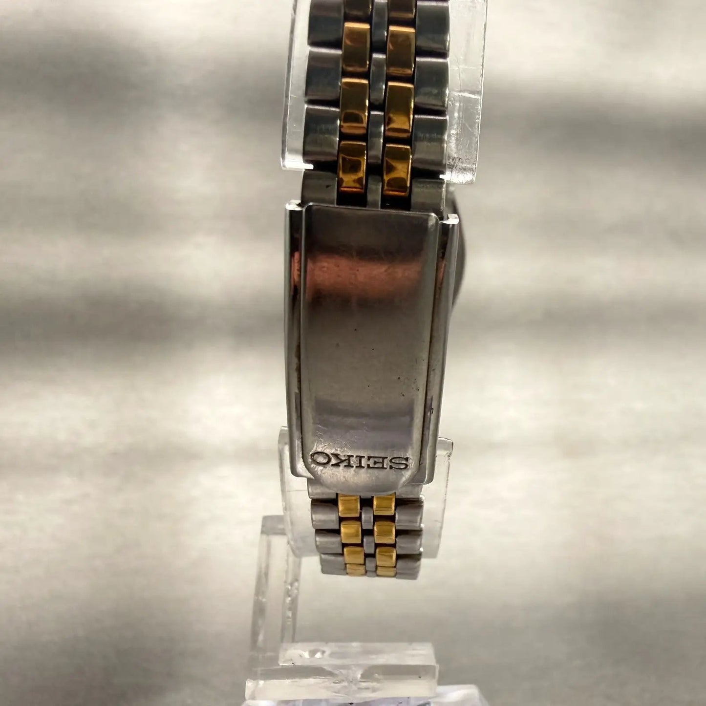 Seiko Watch Women 24mm White Dial Two Tone Daydate Round 7N83-0011 New Battery7
