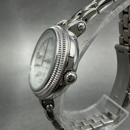 Fossil Heather Watch Women 26mm White Dial Silver Tone Date Round ES3135 NewBat2