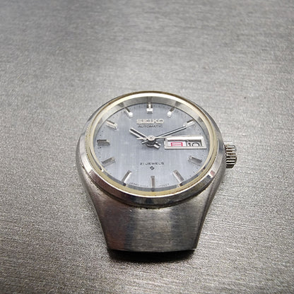Seiko Automatic Watch Women 24mm Gray Dial Silver Tone Daydate 270607702
