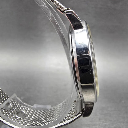 Paul Smith Watch Men 36mm Gray Dial Silver Tone Round 6034-H19519 New Battery3